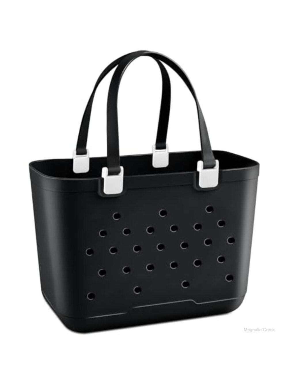 XL EVA Rubber Beach Tote Bag Waterproof Sandproof Zipper Pocket